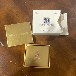 Pink ribbon Estée Lauder